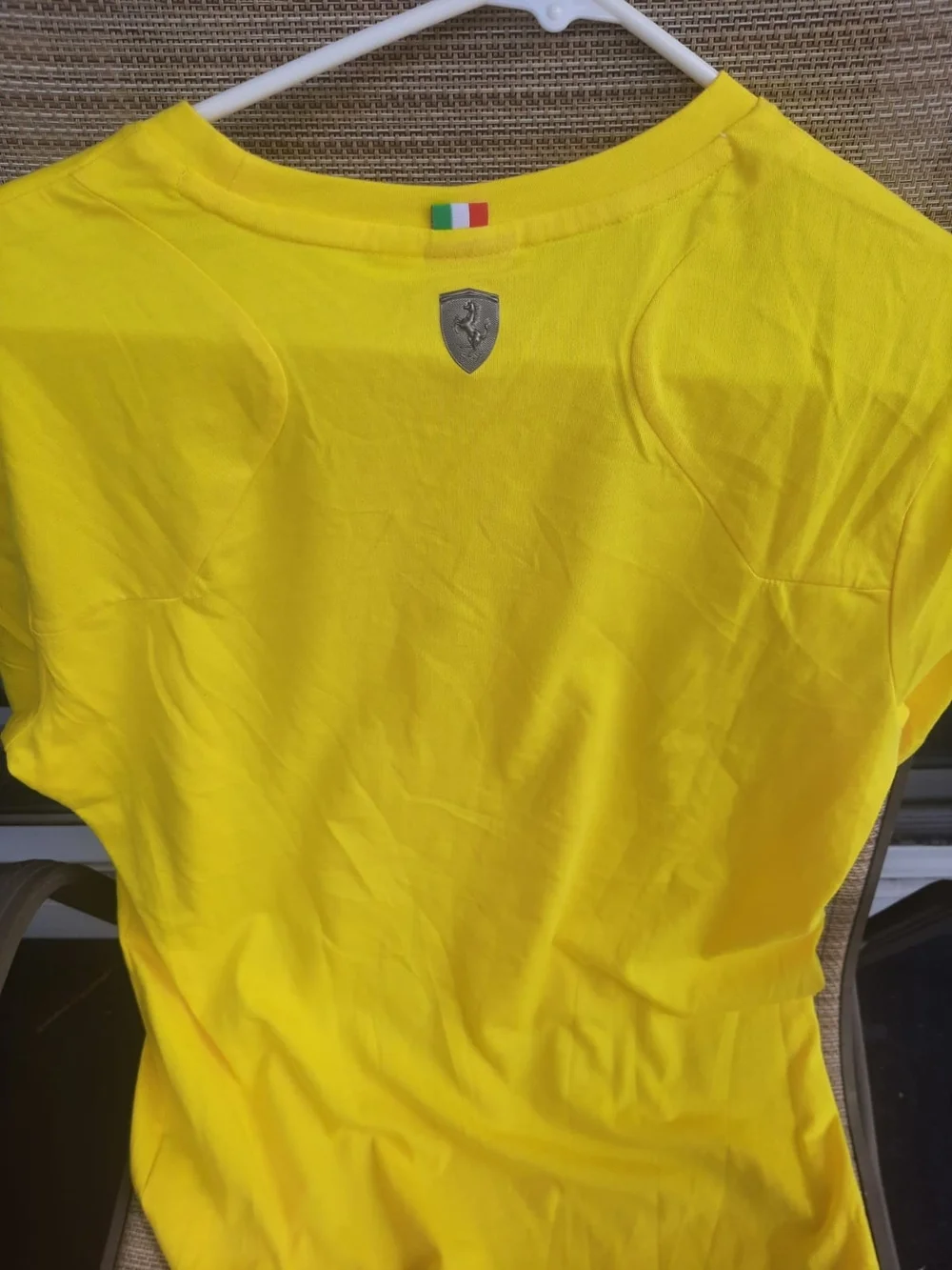 NWT PUMA Bright Yellow Sport Tee